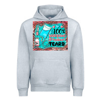 Heather Grey 100 nursing student tears mousepad Urban Hoodie - BarkalooDesign