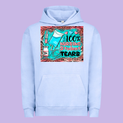 100 Nursing Student Tears Mousepad Urban Hoodie Designed By Barkaloodesign