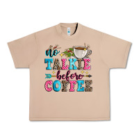 Burro no talkie before coffee Urban Heavy Tee - Zillion Design Studio