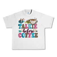 Lunar Rock no talkie before coffee Urban Heavy Tee - Zillion Design Studio