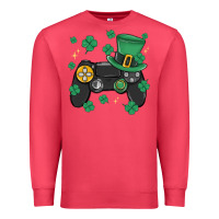 Cardinal video game st patricks day Premium Sweatshirt - MaliasSmallBusiness