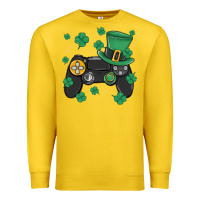 Lemon video game st patricks day Premium Sweatshirt - MaliasSmallBusiness