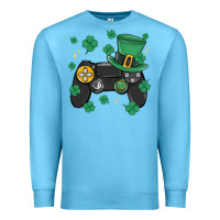 Ocean Blue video game st patricks day Premium Sweatshirt - MaliasSmallBusiness