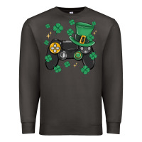 Smoke video game st patricks day Premium Sweatshirt - MaliasSmallBusiness