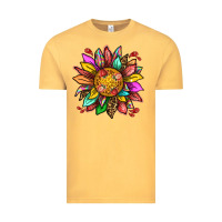 Vintage Mustard strawberry sunflower Vintage Tee - texasbilliewilder