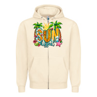 Sandshell sun kissed summer Zipper Hoodie - Jasminsmagicworld