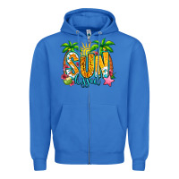 True Royal sun kissed summer Zipper Hoodie - Jasminsmagicworld