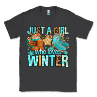 Smoke just a girl who loves winter Classic Tee - FaDigitalArtStudio