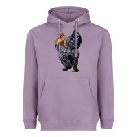 Lavender Brahma Rooster Heavyweight Hoodie - LillyAllenDesigns