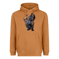 Meerkat Brahma Rooster Heavyweight Hoodie - LillyAllenDesigns