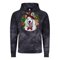Cloud Black Christmas White Shepherd With Cowhide Vintage Hoodie - RanaPortraitStore