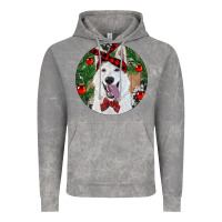 Cloud Rock Christmas White Shepherd With Cowhide Vintage Hoodie - RanaPortraitStore