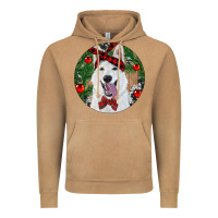 Vintage Camel Christmas White Shepherd With Cowhide Vintage Hoodie - RanaPortraitStore
