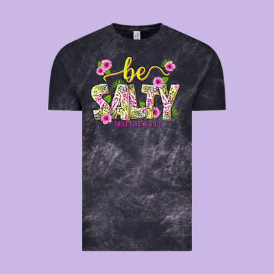 Summer Be Salty Matthew 5 13 Vintage Tee Designed By Texasbilliewilder