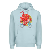 Blue Mist Cycling octopus Premium Hoodie - Bettercallsaul