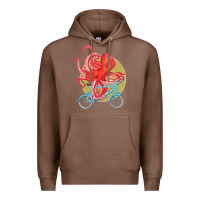 Chestnut Cycling octopus Premium Hoodie - Bettercallsaul