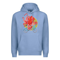 Colony Blue Cycling octopus Premium Hoodie - Bettercallsaul