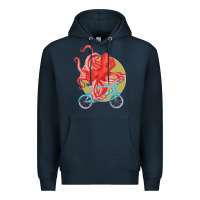 Navy Cycling octopus Premium Hoodie - Bettercallsaul