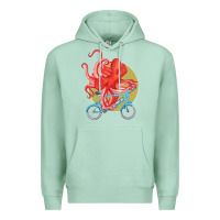 Seafoam Cycling octopus Premium Hoodie - Bettercallsaul