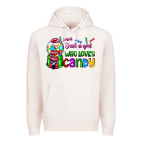 Just A Girl Who Loves Candy Premium Hoodie | Teevron