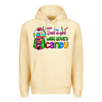 Pina Colada just a girl who loves candy Premium Hoodie - AdoDesignShop