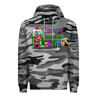 Slate Camo just a girl who loves candy Premium Hoodie - AdoDesignShop
