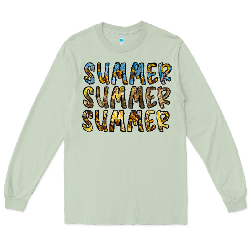 Summer Summer Long Sleeve Tee by CowhideDigitalArt | Teevron