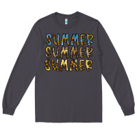 Smoke summer summer Long Sleeve Tee - CowhideDigitalArt