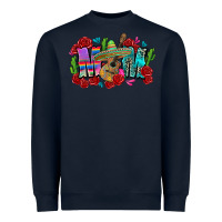 Navy mom mexico Heavyweight Sweatshirt - Zillion Design Studio