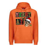 Carrot Merry af skeleton messy bun Premium Hoodie - NancyCooperArtShop