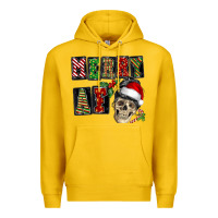 Lemon Merry af skeleton messy bun Premium Hoodie - NancyCooperArtShop