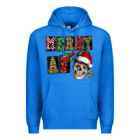 True Royal Merry af skeleton messy bun Premium Hoodie - NancyCooperArtShop