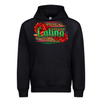 Black latina with serape and roses Urban Hoodie - Jasminsmagicworld