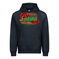 Navy latina with serape and roses Urban Hoodie - Jasminsmagicworld