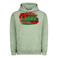 Pigment Oil Green latina with serape and roses Urban Hoodie - Jasminsmagicworld