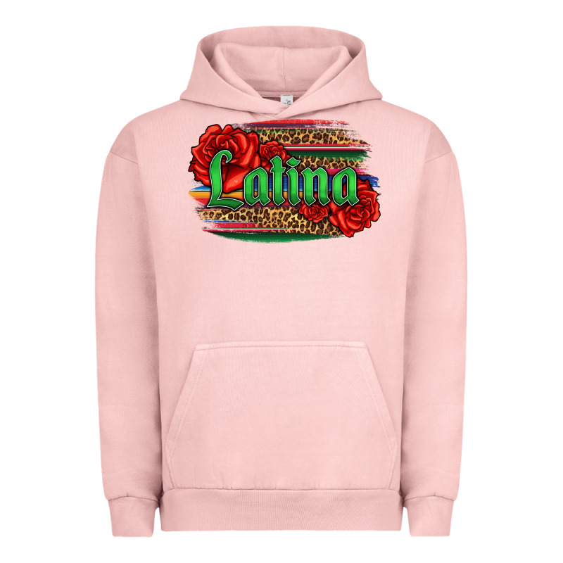 Latina With Serape And Roses Urban Hoodie by Jasminsmagicworld | Teevron