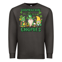 Smoke shamrock with my gnomies Premium Sweatshirt - MaliasSmallBusiness
