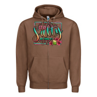 Chestnut stay salty matthew 5 13 summer Zipper Hoodie - Jasminsmagicworld