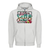 Dove Grey stay salty matthew 5 13 summer Zipper Hoodie - Jasminsmagicworld