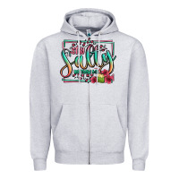 Heather Grey stay salty matthew 5 13 summer Zipper Hoodie - Jasminsmagicworld