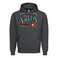 Smoke stay salty matthew 5 13 summer Zipper Hoodie - Jasminsmagicworld
