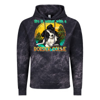 Cloud Black life is better with a border collie Vintage Hoodie - texasbilliewilder