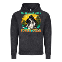 Vintage Black life is better with a border collie Vintage Hoodie - texasbilliewilder