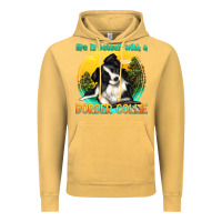 Vintage Mustard life is better with a border collie Vintage Hoodie - texasbilliewilder
