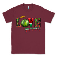 Burgundy love summer Classic Tee - CowhideDigitalArt