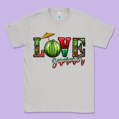 Love Summer Classic Tee Designed By Cowhidedigitalart