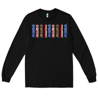 Black american mama libbey glass Long Sleeve Tee - HRA Design Shop