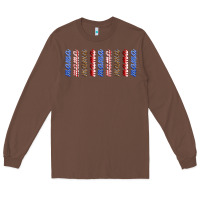 Chestnut american mama libbey glass Long Sleeve Tee - HRA Design Shop