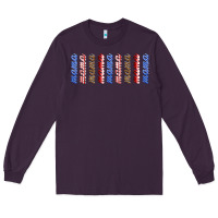 Plum american mama libbey glass Long Sleeve Tee - HRA Design Shop