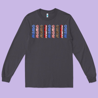 American Mama Libbey Glass Long Sleeve Tee Designed By Hra Design Shop